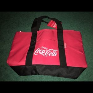 Large Coca-Cola Cooler Tote Bag Red Version Japan